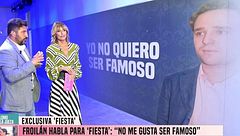 Exclusiva | Froilán habla para 'Fiesta': los cinco grandes titulares de la conversación con Sergio Garrido