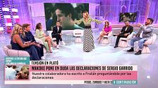 Sergio Garrido y Makoke protagonizan un duro enfrentamiento en 'Fiesta' y Emma García tiene que intervenir