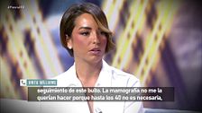 Anita Williams habla en 'Fiesta' sobre su estado de salud: "Es el mismo tipo de cáncer que tuvo mi madre"