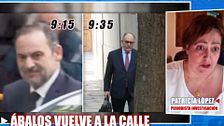 Así se han comunicado José Luis Ábalos y su abogado durante su cita en el Supremo, según Patricia López: "No han hablado nada"