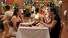 Una soltera no binaria, en shock en 'First Dates' al descubrir que su cita, en contra de la identidad de género, tiene amigas de Vox: "Yo no lo veo"