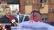 La brutal agresión a David, el boxeador okupado y atacado por los amigos y vecinos de su okupa: "Me dieron con un ladrillo en la cabeza"