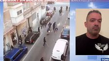 Exclusiva | Nuevas imágenes que muestran las armas que portaban los ultras amigos del okupa que atacaron al boxeador de Vallecas