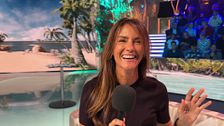 Elena Rodríguez juega a presentar 'Supervivientes'
