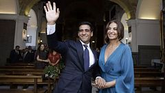 La romántica boda del hijo de Mariló Montero: del vestido de novia premamá a la lista de invitados