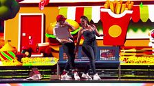 Anabel Pantoja y Álvaro Cuenca bailan jive