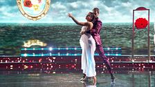 Iagio García e Inés Miñana bailan rumba bolero