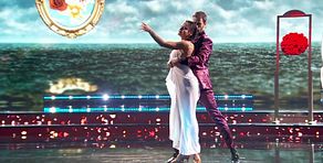 Iagio García e Inés Miñana bailan rumba bolero