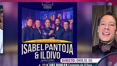 Urs Buhler, miembro de Il Divo, confiesa cómo ha sido su encuentro con Isabel Pantoja para su colaboración musical: "Me ha impresionado"