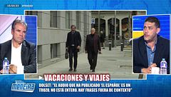 Jorge Calabrés para los pies a Pérez Dolset sobre los audios de la trama de Leire Díez: ''Estás investigados y se los daré al juez"