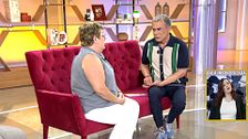 Jorge Javier Vázquez, conmocionado ante la "terrible" historia de Tini: "Tiraron a mi hijo por la ventana de un hospital siete plantas abajo"