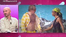 Las fotos de Edmundo Arrocet luciendo cuerpazo con una joven en el Caribe: “Está espectacular, irreconocible”