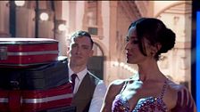 Blanca Romero y Edgar Sztuce bailan quickstep