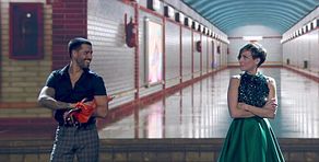 Sara Escudero y Rubén Rodríguez bailan quickstep en la repesca