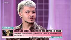 Cristian, el hijo de Dani Güiza, se sincera sobre la verdadera relación que tiene con su padre