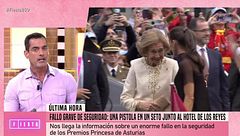 Grave fallo de seguridad en los Premios Princesa de Asturias: "Se ha encontrado una pistola"