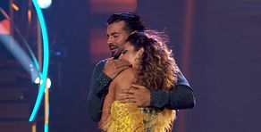 Jorge González y Gemma Domínguez bailan foxtrot