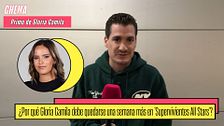 Chema, primo de Gloria Camila: "Está muy fuerte de cabeza"