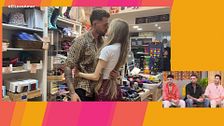 La romántica reconciliación de Fátima y Reche con beso (y calcetines incluidos) en ‘El Loco Amor’