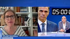 El zasca de Nacho Abad a Pilar Rahola en directo tras un comentario: "Te pareces a Pablo Iglesias"
