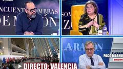 Paco Marhuenda defiende a Carlos Mazón tras ser llamado "asesino" en el funeral de Estado y una víctima de la DANA le responde