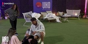 Un divertido baile de Daniella y Gustavo acaba en drama en 'Uno de GH20': “Menudo codazo”
