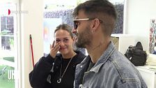 Violeta Crespo y Edi Insua se despiden de la casita de 'Uno de GH20' y ella no puede evitar emocionarse: "Me tenéis fuera para lo que necesitéis"