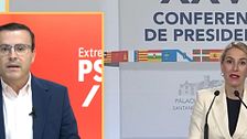 Miguel Ángel Gallardo, secretario PSOE Extremadura: "Guardiola nos dice presupuestos o elecciones, un chantaje en toda regla"