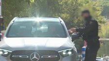 Exclusiva | Primeras imágenes de Iker Casillas tras el robo en su casa saliendo de la comisaría