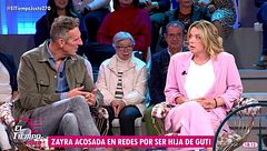 Zayra Gutiérrez rompe su silencio en ‘El tiempo justo’ tras dejar las redes sociales: “Me han deseado la muerte a mí y a mi hijo”