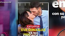 La imagen del romántico beso que confirma el nuevo amor de Eva González: Todos los detalles de su relación
