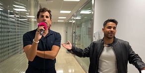 El tenso reencuentro entre Miguel Frigenti y Óscar Landa