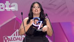 Fizpireta, eufórica al ganar el premio de la categoría ‘Vlogger del año by Palomitas Risi’ en los GenZ Awards: "No se me ve el culo, es así el look"