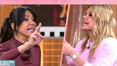 Duro enfrentamiento entre Maite Galdeano y Makoke: "Te pegas a los hombres por dinero"