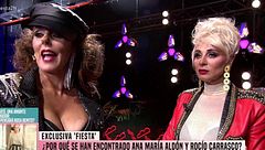 El encuentro entre Rocío Carrasco y Ana María Aldón: "Se mostraron muy cómplices"
