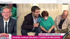 Josefa y Clemente emocionan a Joaquín Prat un año después de la DANA: “Nunca olvidaremos lo que hicisteis por nosotros”