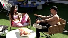 Ruth sufre una pequeña crisis por sentirse "cohibida" en 'Uno de GH20' y Asier le aconseja: "Sé tú misma, saca tu lado real"
