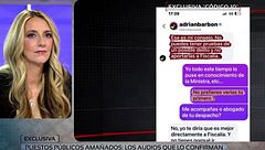 Exclusiva 'Código 10' | Claudia Montes le hizo saber por chat privado a Adrián Barbón de la presunta corrupción en Renfe: "Les tengo miedo"