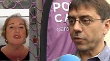 Una exsenadora de Podemos, tras el retorno de Monedero a la Complutense: "Era un tío que te pellizcaba y te daba achuchones"