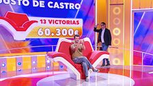 Justo de Castro sigue agarrado al sillón y hace récord superando la gran barrera de los 60.000 euros de bote acumulado
