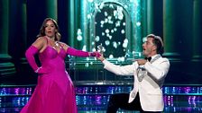 Anabel Pantoja y Álvaro Cuenca bailan quickstep