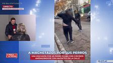 Dos vecinos de Manresa acaban a machetazos tras una discusión por un perro