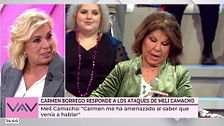 Carmen Borrego responde tajante a Meli Camacho tras sus ataques: "Lo que me molesta es que se mienta"