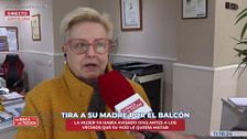 Un hombre tira a su madre por la ventana en Hospitalet de Llobregat: “Avisamos a asuntos sociales y todavía estamos esperando respuestas”