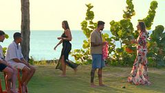 Nieves explota y se marcha de la elección de citas tras el ultimátum de Lorenzo por Barranco: “Si hablas con él…”