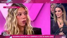 Marta López cuenta todos los detalles de por qué Alejandra Rubio no le compró la casa: "Simplemente no cuadraba"