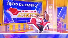 Justo de Castro supera la barrera de los 100.000€ en ‘Agárrate al sillón’