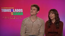 Jan Buxaderas y Lucía Caraballo, lo que han aprendido rodando 'TLLDLC'