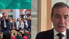 Tomás Gómez, exsecretario general del PSOE Madrid: "Esto no es el PSOE, es el triunfo político del 15M"
