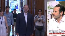 Javier Chicote expone las amenazas que recibe de la expareja de José Luis Ábalos a través de redes sociales: "Me dio la turra"